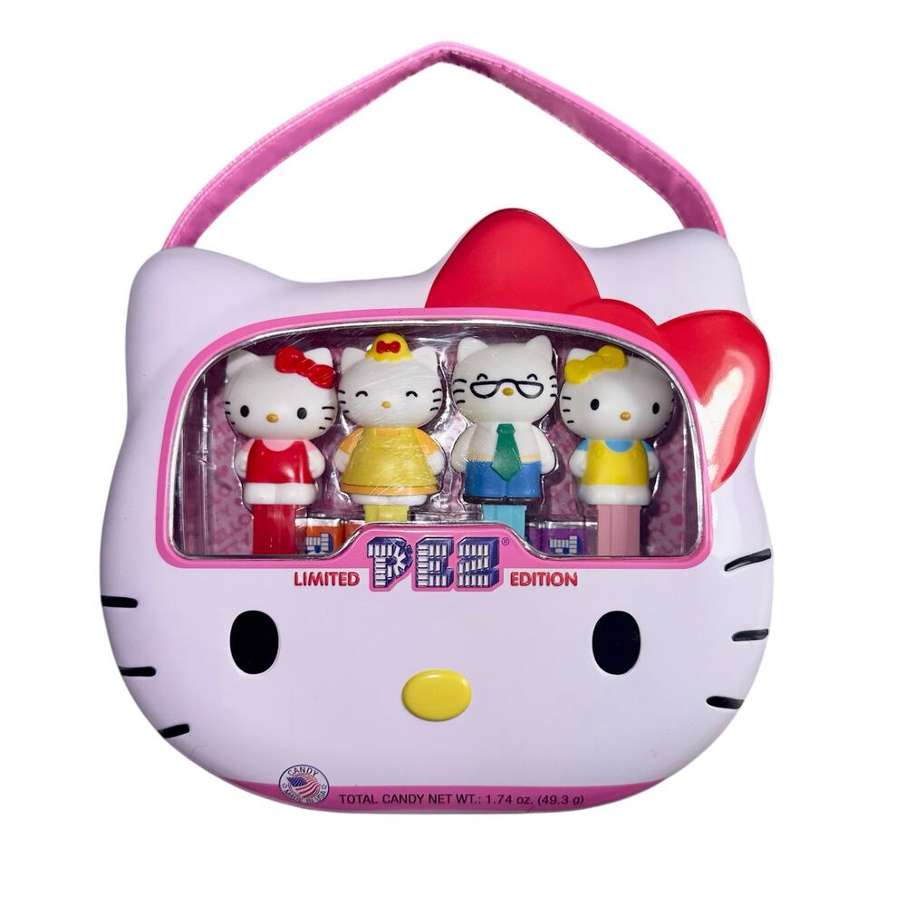 Hello Kitty Pez Collectible Tin Set